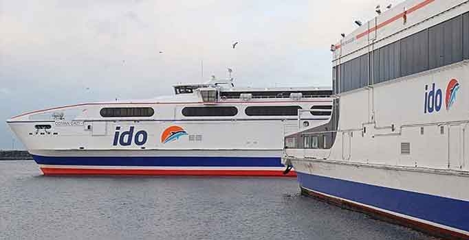 Mudanya'da İDO feribotu iskeleye çarptı!