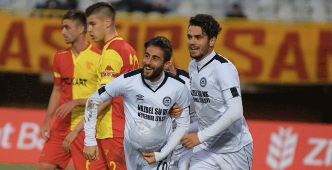 Nazilli Belediyespor Göztepe'yi eleyerek kupada sürpriz yaptı