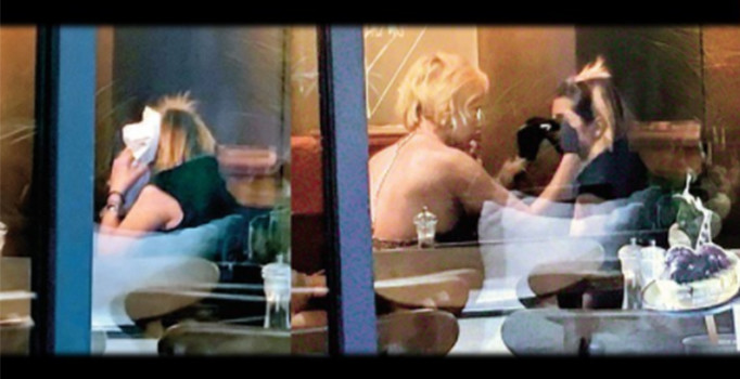 Nişantaşı'nda kafede botoks skandalı