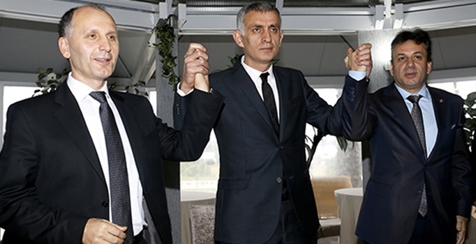 Trabzonspor'un başkan adaylarından dostluk gösterisi