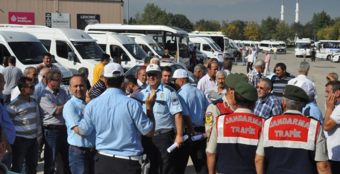 İnegöl'de servislere denetim