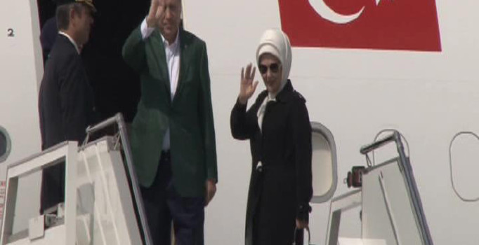 Cumhurbaşkanı Erdoğan ABD'ye gitti