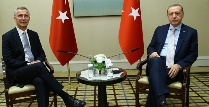 Cumhurbaşkanı Erdoğan, NATO Genel Sekreteri ile görüştü