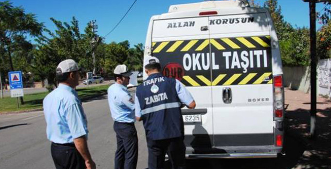 Okul servislerine denetim