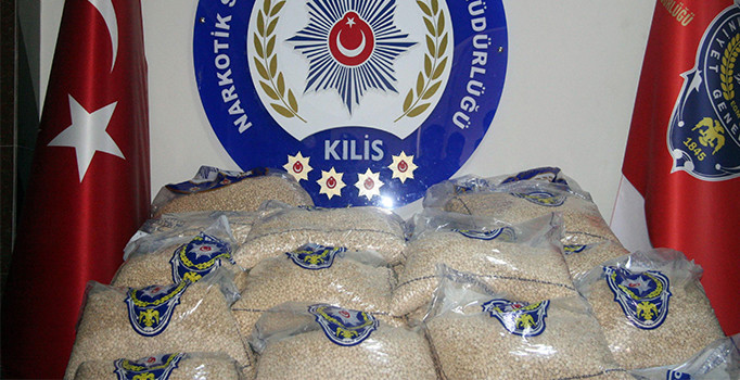 Öncüpınar Sınır Kapısı'nda uyuşturucu operasyonu