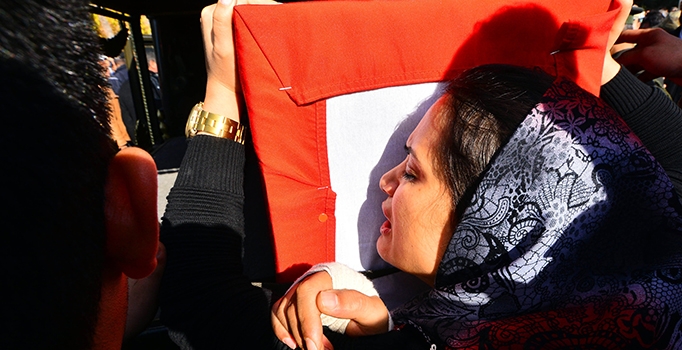 Şehit astsubay Mehmet Burak Demirci Osmaniye'de toprağa verildi