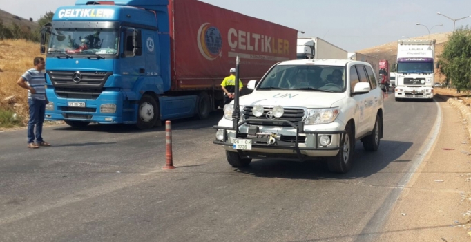 BM’den Suriye’ye 9 TIR’lık  yardım