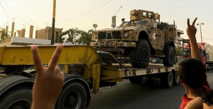 ABD terör örgütü PYD'ye 10 günde 20 tır silah gönderdi