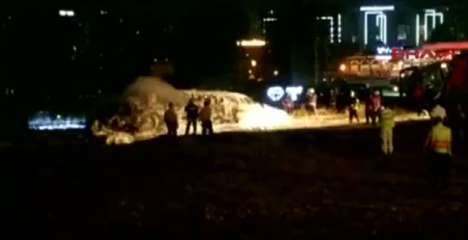 Atatürk Havalimanı'nda özel jet düştü, 4 yolcu kendi imkanlarıyla kurtuldu