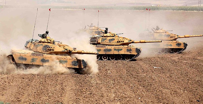 Silopi-Habur bölgesindeki tatbikatın seviyesi yükseldi