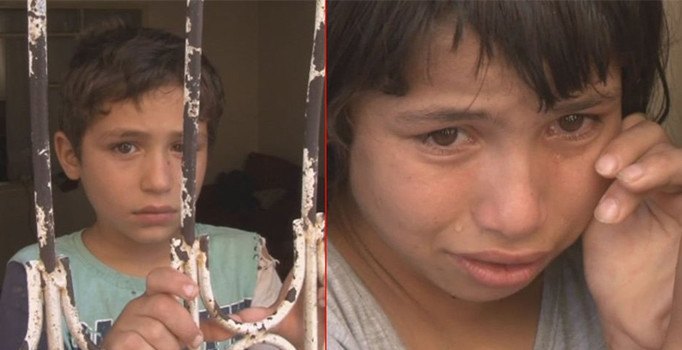 Evde sahipsiz bırakılan Suriyeli çocuklara polis sahip çıktı
