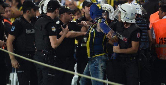 Derbide olaylara karışan 46 kişiye ceza