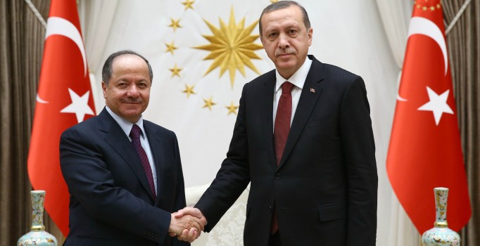 Erdoğan Barzani görüşmesinden terörle mücadelede kararlılık çıktı
