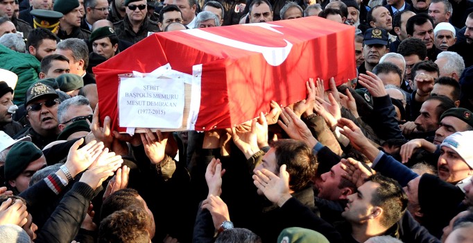 Nusaybin şehidi Mesut Demirkan Çorum'da toprağa verildi