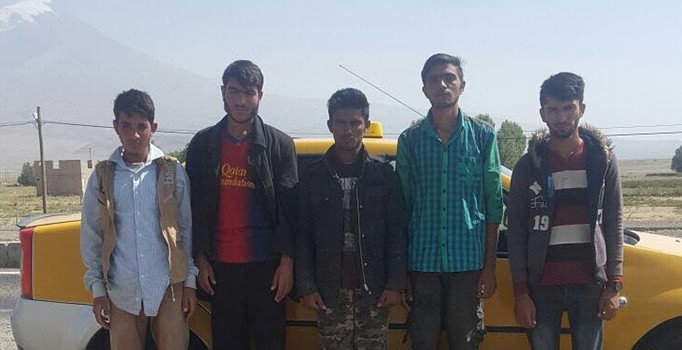 Ağrı'da yabancı uyruklu 93 kişi yakalandı