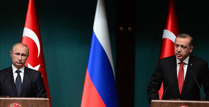 Erdoğan ve Putin'den Beştepe'de ortak basın toplantısı düzenledi