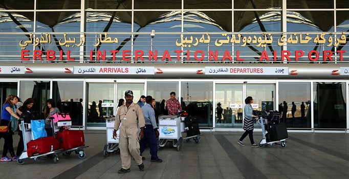 Son dakika! Erbil'e tüm yabancı uçuşlar durduruldu