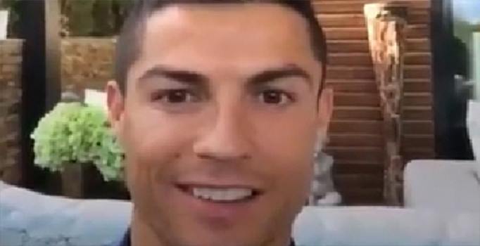 Ronaldo'dan "Come to Beşiktaş" mesajına cevap  | Video