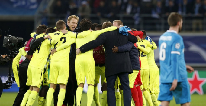 Gent tarihinde ilk kez katıldığı Şampiyonlar Ligi'nde 2. tura çıkmayı başardı