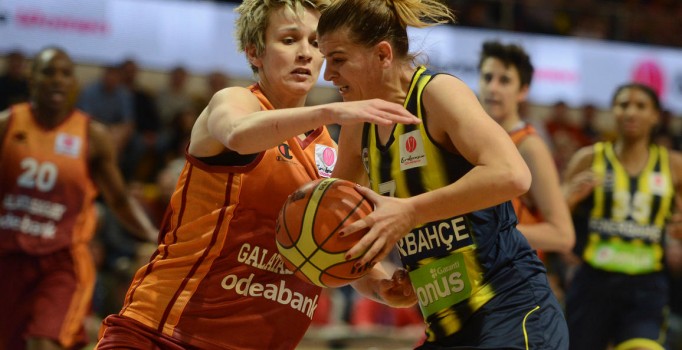 Fenebahçe Kadınlar Avrupa Ligi'nde Galatasaray'ı mağlup etti
