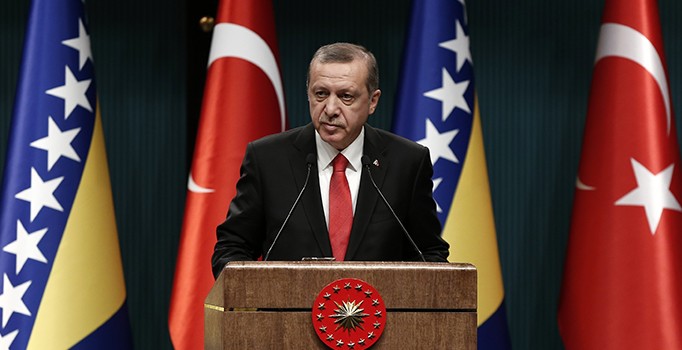 Erdoğan: Musul'daki askerlerin geri çekilmesi söz konusu değil