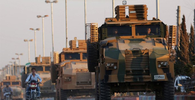 El Bab'da Türk askerinden zırhlı mesaj