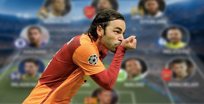 Selçuk İnan Şampiyonlar Ligi'nde haftanın en iyi 11'ine seçildi