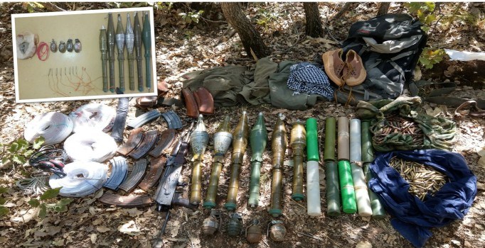 Diyarbakır'da terör örgütü PKK'nın 7 sığınağı imha edildi