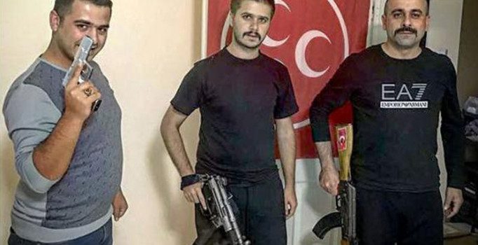 Ülkücülerden Kalaşnikoflu Kerkük paylaşımı