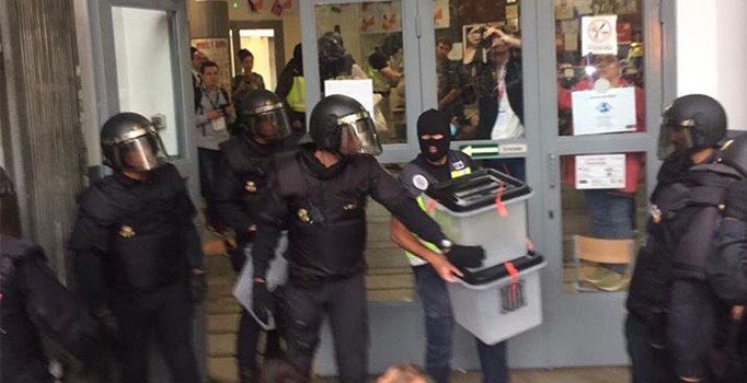 Katalonya'da bilanço ağırlaştı: 337 yaralı