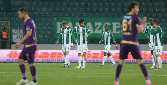 Bursaspor'un Süper Lig'deki yenilgi serisi 5 maça çıktı