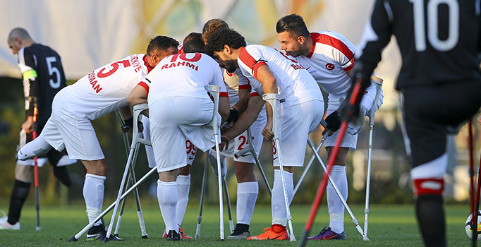 Ampute Milli Takımı, Gürcistan’ı 9-0 mağlup etti