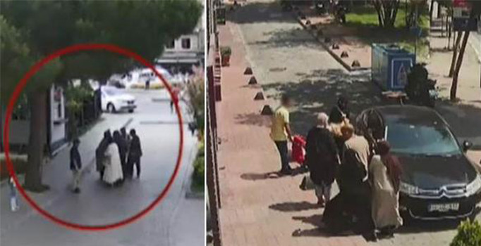 Taksim'de kaçkaç çetesi kaza yapınca polise yakalandı