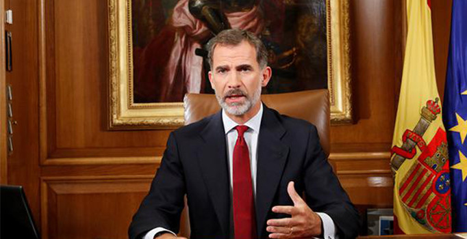 Kral 6. Felipe ateş püskürdü: İspanya'yı parçalamaya çalıştı