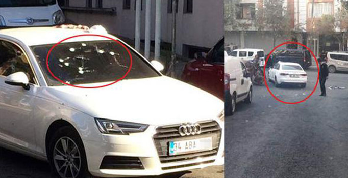 İstanbul'da bir araç tarandı! Yaralılar var...