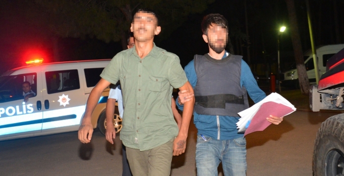 Atatürk büstüne motolof atan PKK yandaşı tutuklandı