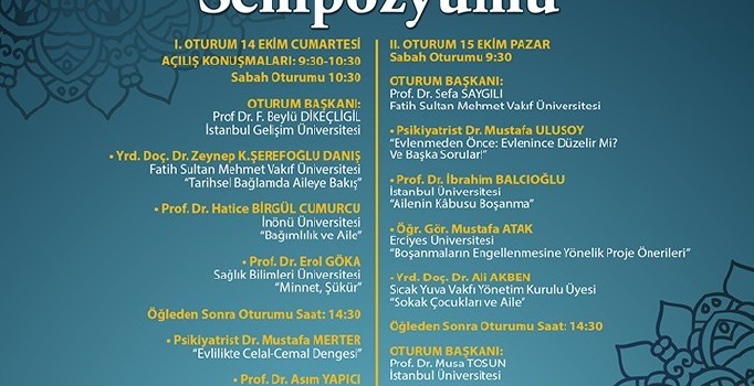 Ailenin yeniden inşası konuşulacak