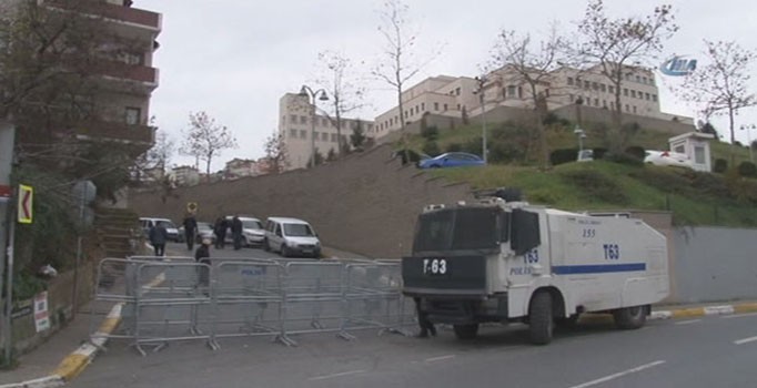 ABD Konsolosluğu'nda yoğun güvenlik önlemi