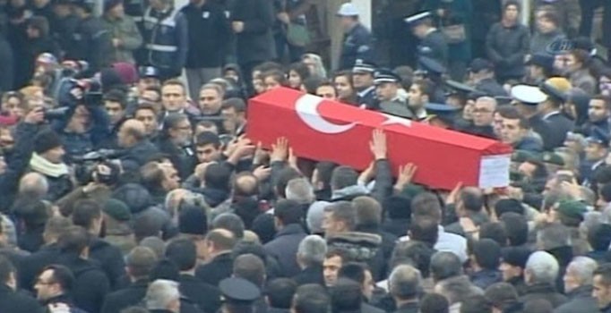 Şehit şube müdürü Ahmet Kabukçu'ya Ankara'da veda