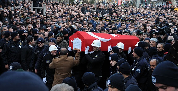 Silvan şehidi Nuri Yazanel Kayseri'de son yolculuğuna uğurlandı