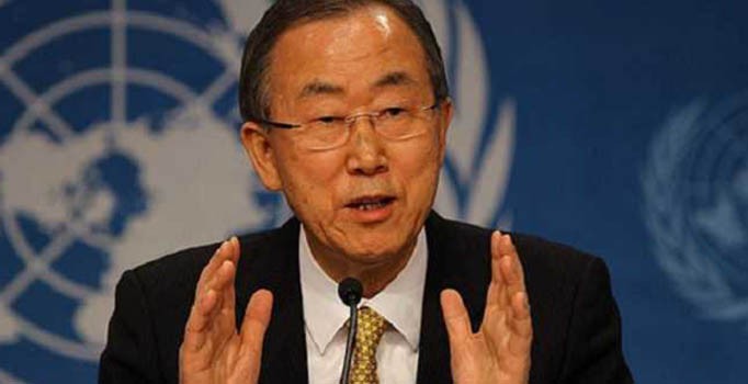 Ban Ki-mun: Suriye'deki krizin çözümünün Esed'in konumuna bağlanması kabul edilemez