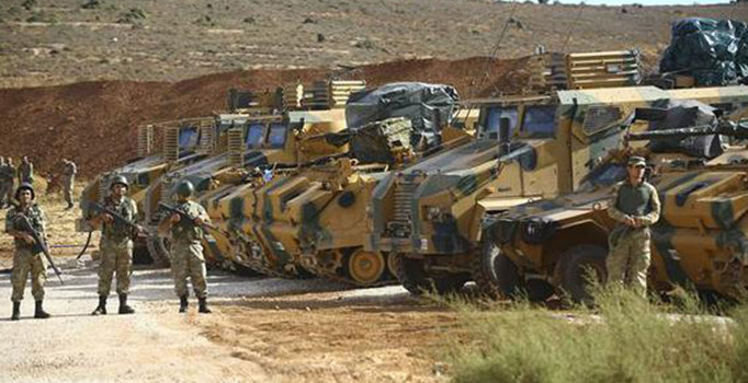 Suriye sınırına füze rampaları yerleştirildi