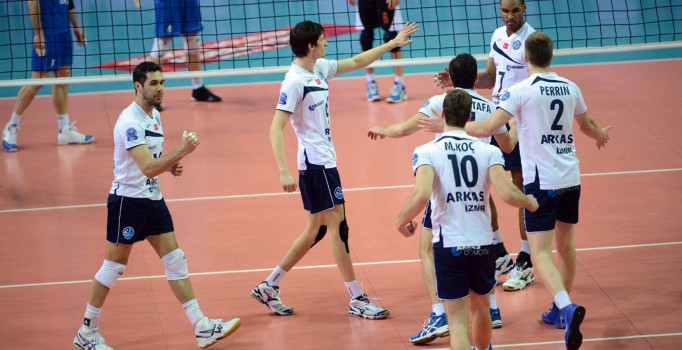 Arkas Rus ekibi Belogorie'ye 3-0 mağlup oldu