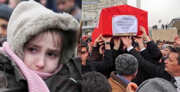 Diyarbakır Şehidi Ahmet Kabukçu'ya Ankara Kocatepe Camii'nde son görev