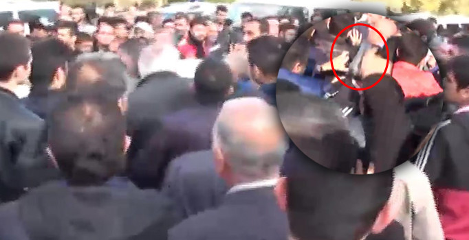 Liseli Helin'in cenazesinde kavga çıktı, bir kişi havaya ateş açtı