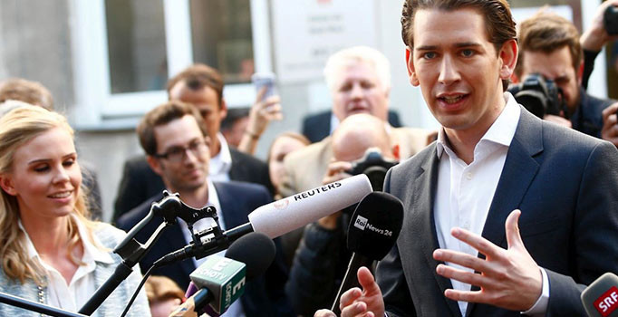 Son dakika! Avusturya'da ilk sonuçlar açıklandı... Kurz önde götürüyor...