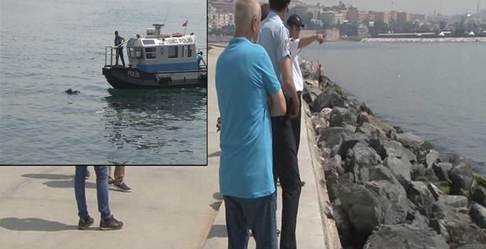 Samatya sahilinde karaya vurmuş erkek cesedi bulundu