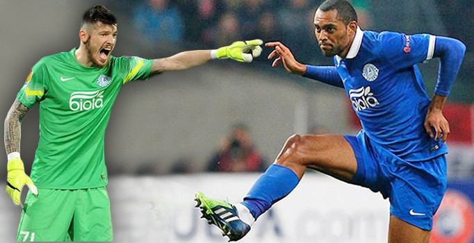 Denys Boyko ve Douglas Silva Beşiktaş'ta