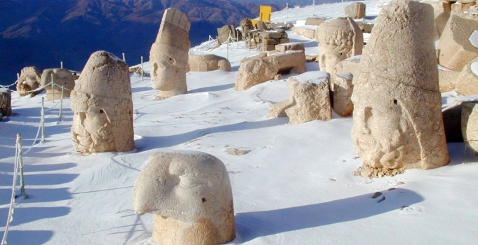 Nemrut’un ihtişamı yeniden ortaya çıktı