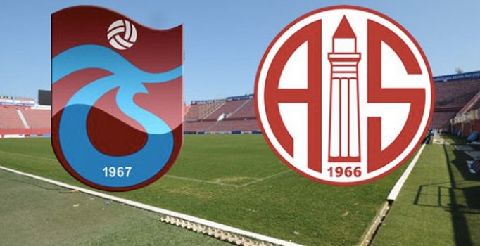 Trabzonspor - Antalyaspor Maçı Muhtemel 11'leri